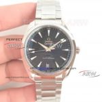 OM Factory Omega Seamaster Aqua Terra 150m  Swiss 8900 41MM Watches - Black Dial Stainless Steel Case/Bracelet